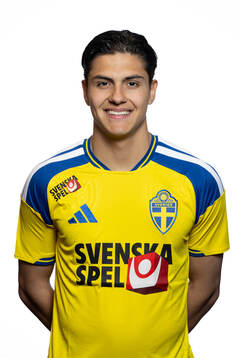 Matteo Perez Vinlöf of Sweden's U21 national football team