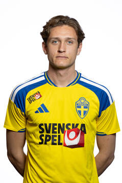Ludvig Tidstrand of Sweden's U21 national football team at