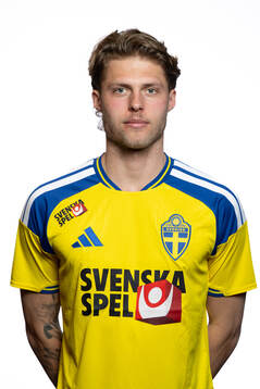 Lukas Björklund of Sweden's U21 national football team at