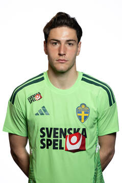 Goalkeeper Simon Eriksson of Sweden's U21 national football