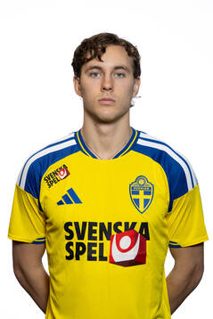 Hampus Skoglund of Sweden's U21 national football team at a