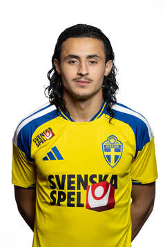 Amin Boudri of Sweden's U21 national football team at a