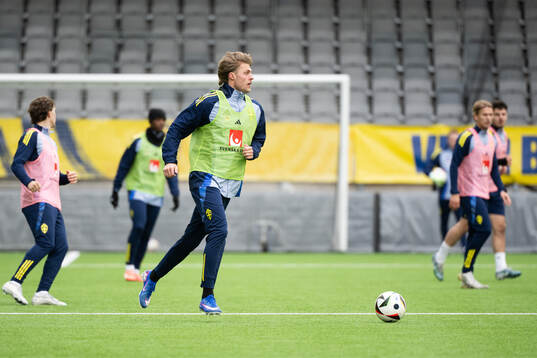 Lukas Björklund of Sweden's U21 national football team