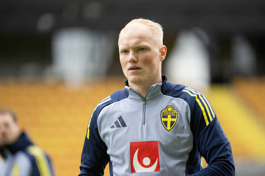 Marcus Rafferty of Sweden's U21 national football team
