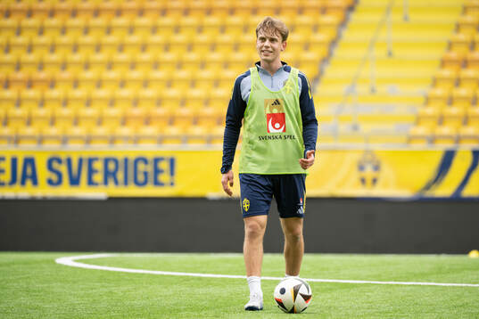 Ludwig Malachowski Thorell of Sweden's U21 national