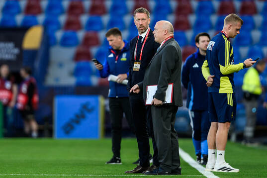 Head coach Graham Potter of Sweden