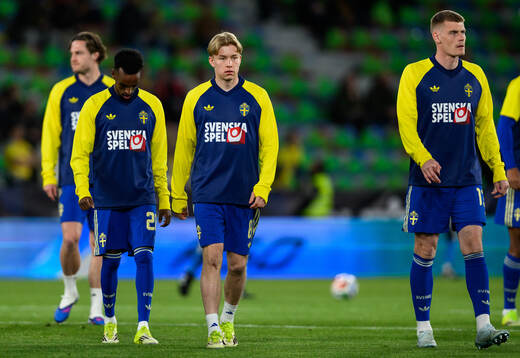 Taha Ali, Daniel Svensson and Eric Smith of Sweden
