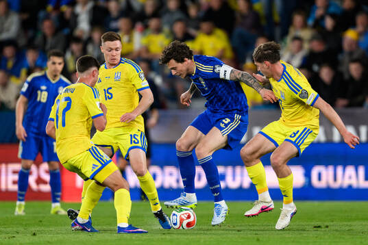 Georgiy Sudakov, Viktor Tsygankov and Yehor Yarmoliuk of