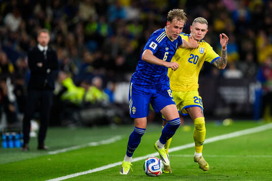 Herman Johansson of Sweden and Oleksandr Zubkov of Ukraine