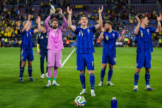goalkeeper Kristoffer Nordfeldt, Viktor Gyökeres, Jesper