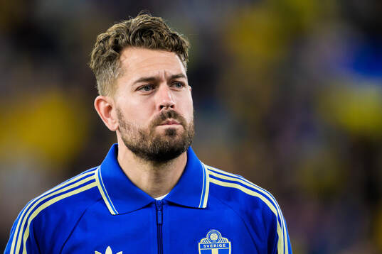 Goalkeeper Kristoffer Nordfeldt of Sweden