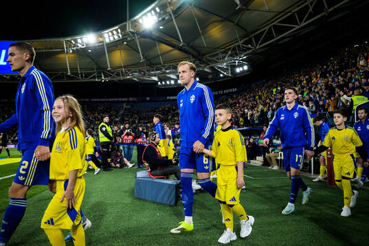 Gustaf Lagerbielke, Herman Johansson and Viktor Gyökeres