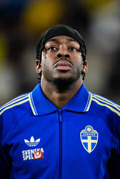 Anthony Elanga of Sweden