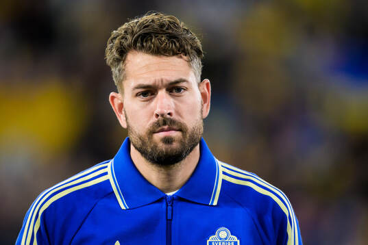 Goalkeeper Kristoffer Nordfeldt of Sweden