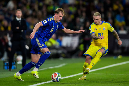 Herman Johansson of Sweden and Oleksandr Zubkov of Ukraine