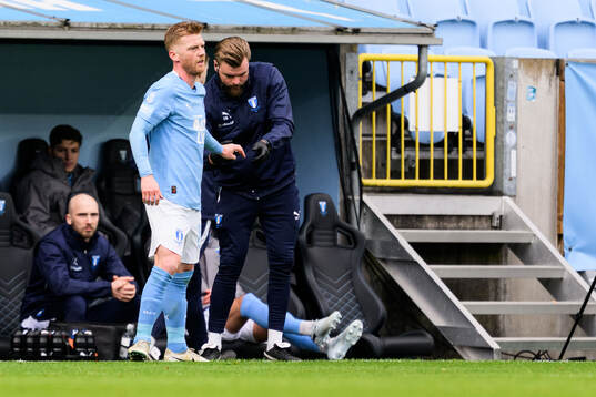 Malmö FFs Anders Christiansen får vård