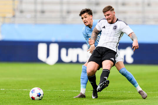 Malmö FFs Noah Åstrand John och Landskronas Markus