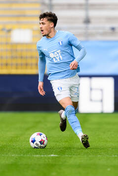 Malmö FFs Noah Åstrand John