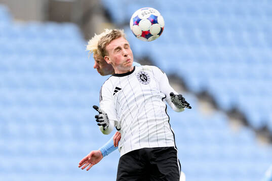Malmö FFs Otto Rosengren och Landskronas Constantino