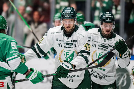Färjestads Filip Roos deppar