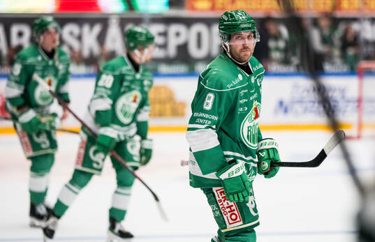 Rögles Linus Sandin deppar