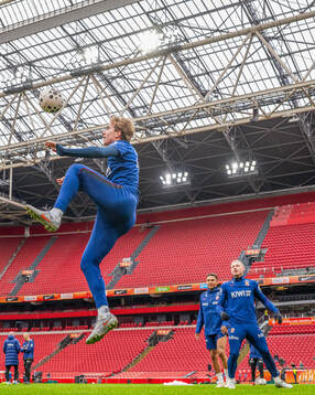 Kristian Thorstvedt of the Norwegian national football team