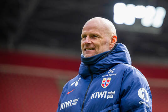 Ståle Solbakken, head coach of the Norwegian national
