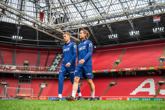 Torbjørn Lysaker Heggem and Patrick Berg of the Norwegian