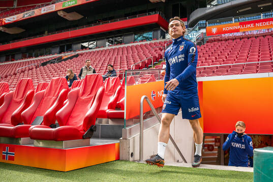 Patrick Berg of the Norwegian national football team