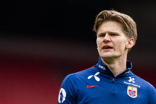 David Møller Wolfe of the Norwegian national football team