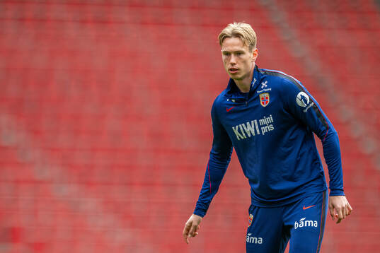 Torbjørn Lysaker Heggem of the Norwegian national football
