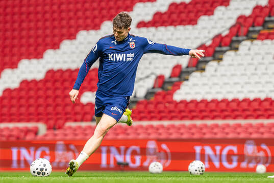 Jørgen Strand Larsen of the Norwegian national football