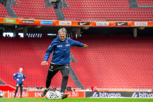 Frode Grodås, goalkeeper coach of the Norwegian national