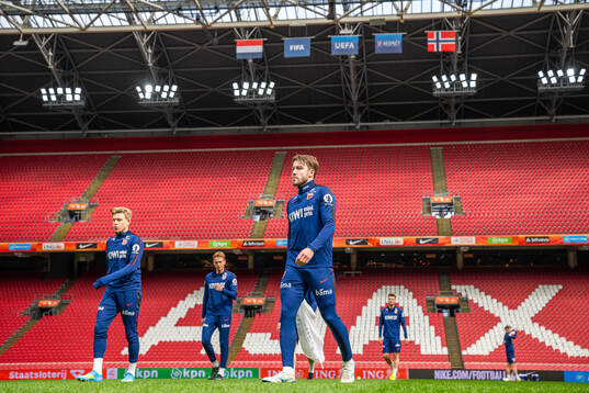 Fredrik André Bjørkan of the Norwegian national football