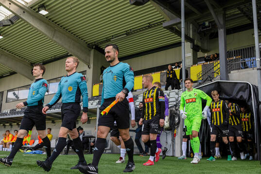Häckens Mikkel Rygaard Jensen och målvakt Andreas Linde