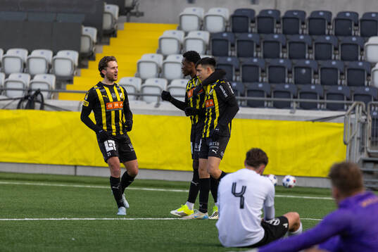 Häckens Danilo Al-Saed jublar