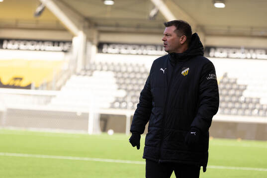 Häckens tränare Jens Gustafsson
