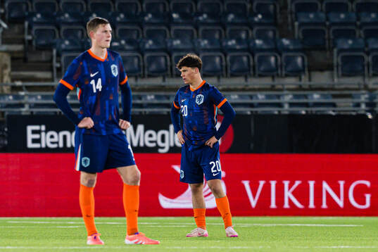 Thom Van Bergen of Netherlands looks dejected