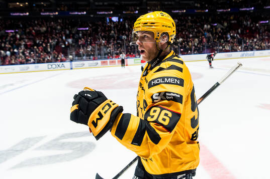 Skellefteås Rickard Hugg jublar