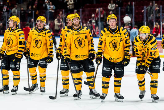 Skellefteås spelare jublar