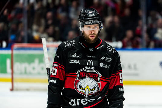 Malmö Redhawks Carl Persson deppar