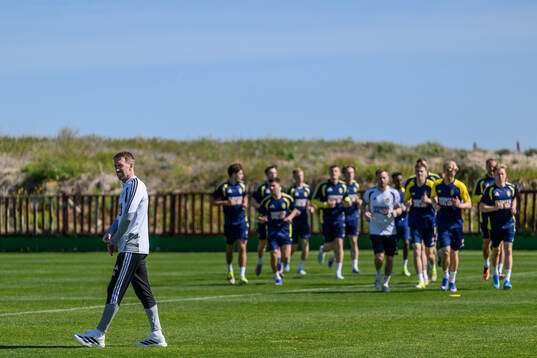 Head coach Graham Potter of the Swedish national football