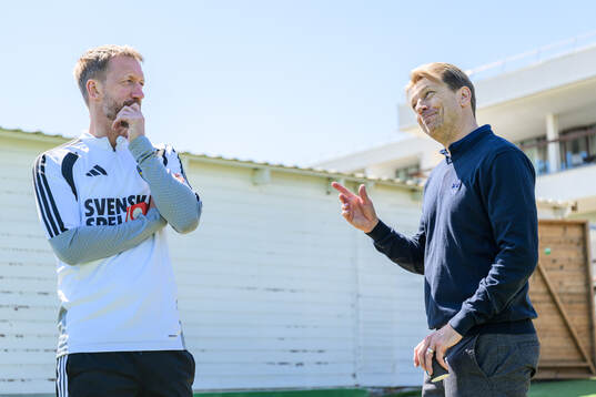 Head coach Graham Potter of the Swedish national football