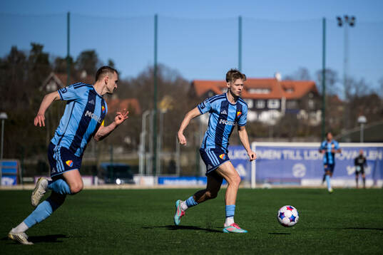 Djurgårdens Piotr Johansson och Patric Åslund