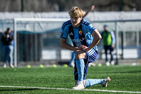 Djurgårdens Oskar Fallenius deppar
