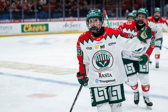 Frölundas Felizia Wikner-Zienkiewicz jublar