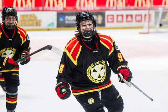 Brynäs Tilde Sundnäs Grillfors jublar