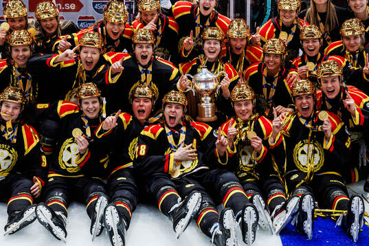 under final tre i SDHL mellan Brynäs och Frölunda