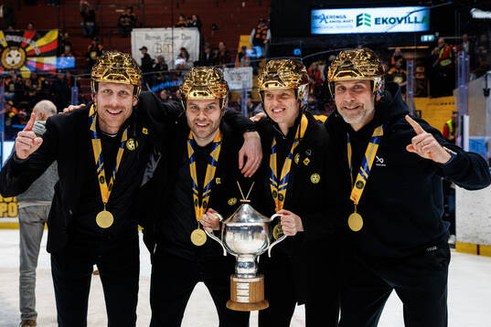 Brynäs tränare Filip Eriksson,  assisterande tränare