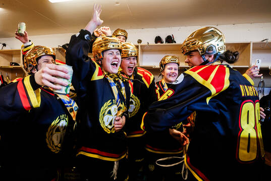 Brynäs Noora Tulus jublar